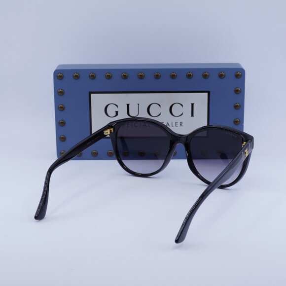 Gucci GG0631S 001 Round Sunglasses - Black\Grey Gradient - Picture 9 of 10
